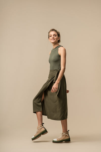 Midi Skirt Green