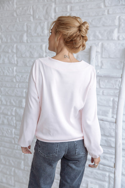 Will Sweater Pale Pink