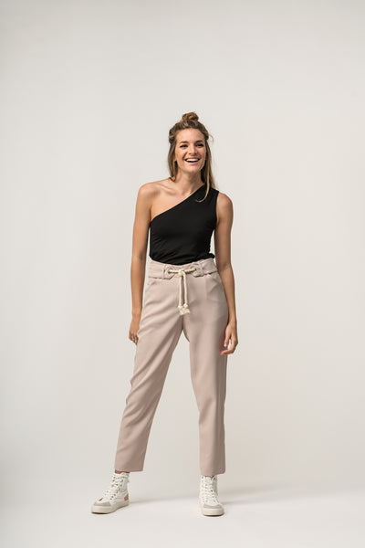BOW Trousers Beige